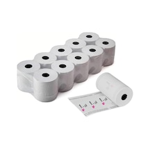 Yazarkasa Pos Termal Rulo 56x16 Mm, 10 Paket 100 Adet, Beyaz