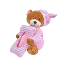 Peluş  Çerçeveli  Ayı  25  Cm  Pembe