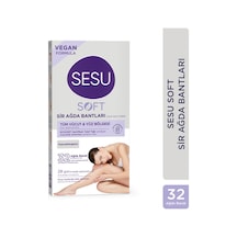 4 Adet Sesu Ağda Bandı Soft 32'li