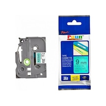 Puun Brother P-Touch TZE-721 9mm x 8m Yeşil Üzerine Siyah Uyumlu