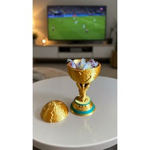 Dünya Kupası Kupa Şekerlik / Saklama Kutusu - World Cup 2026 15 Cm