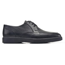Siyah Casual Bağcıklı Erkek Ayakkabı -53344-