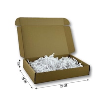 19x29x5cm Kilitli Dayanıklı E-ticaret Karton Kargo Kutusu 50 Adet