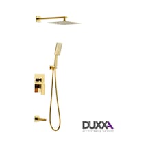 Duxxa Ankastre Duş Seti Altın D.050.a Gri