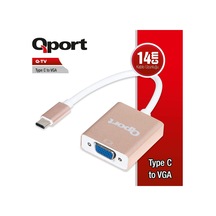 Q-tv Type C Den Vga Ya Dönüştürücü