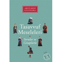 Tasavvuf Meseleleri - Sorular ve Cevaplarla - Abdülbaki Gölpınarlı - Kapı Yayınları