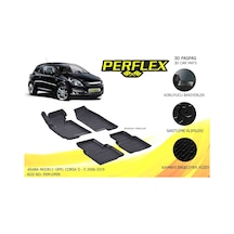 Opel Corsa D / E Paspas Perflex 3D Havuzlu X-Mat 2007-2019 Arası