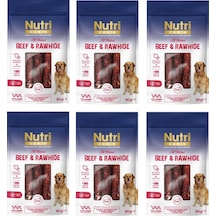 Nutri Canin Rawhide Sığır Etli Köpek Ödülü 80 Gr. X 6 Adet