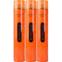 Morfose Saç Spreyi 400ML Ultra Sert (Turuncu) (3 Lü Set)