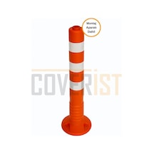 Plastik Yol Şerit Ayırıcı Otopark Dubası 75cm Reflektifli Delinatör