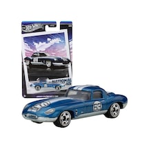 Hot Wheels Vintage Silver Series Arabalar - Jaguar Lightweight E Type Siyah