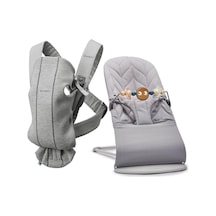 Babybjörn Bliss Ana Kucağı Petal Cotton Oyuncaklı & Kanguru Mini 3d Cotton Jerse / Light Grey