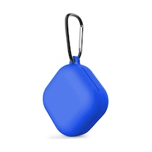 Microsonic Samsung Galaxy Buds Fe Kılıf Askılı Mat Silikon Saks Mavi