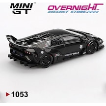 Mini Gt 1/64 Lamborghini Lb-silhouette Works Murcıelago Gt Evo Black - Mgt01053
