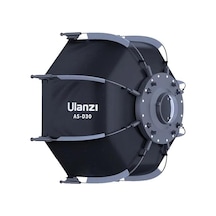 Ulanzi As-d30 30cm Mini Bowens Montajlı Ve Izgaralı Sekizgen Soft