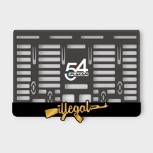 İllegal Gold Pleksi Motor Plakalığı