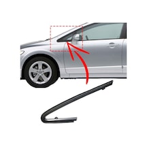 Honda Civic Fd6 Ön Kelebek Camı Kenar Çıtası 2007 2012 Sol