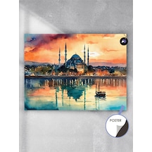 Türkiye İstanbul Boğazı Poster - Afiş - Dekoratif Duvar Posteri