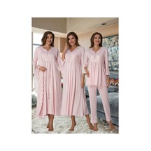 Effortt 3014 Pembe Hamile Lohusa Set Pembe