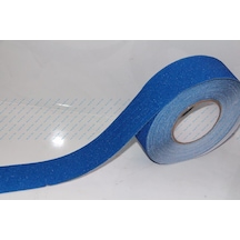 Mavi Merdiven Ve Zemin Kaydırmaz Kaymaz Bant 25mm X 25mt