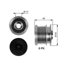 Gates Alternator Kasnagı Mercedes W204 W205 C218 W212 W222 X204 W166 C292 W639 W447 B906 778910063 A6461550115