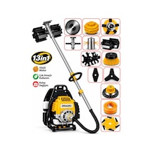 Dragro Drg-13 Premium 13 Parça S Sırt Tipi Motorlu Tırpan Çift Çapa Bahçe Seti
