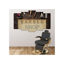 Tıraş Malzemeleri, Barber Shop - 5 Parçalı Berber Tablo Görsel - 702503680 Görsel