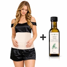 Pelvik Bölgesi Hint Yağı Sargı Bezi + Hexansız Hint Yağı 100 ML