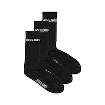 Jack & Jones 12260083 Jacmelvin Tennis Sock 3 Pack Noos Siyah 001