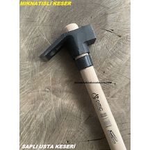Demirci Mıknatıslı Keser Çelik Usta Keseri Dövme Çelik Keser 440gr Saplı Keser