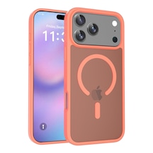 Apple İphone 17 Pro/18 Pro Jota Magsafe Kapak Turuncu