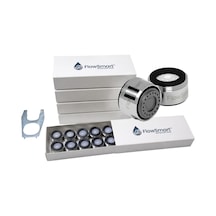 Flowsmart Avantaj Paketi 50 Li 2 L/dk Su Tasarruflu Aeratör %90 Tasarruf Øf24 Uyumlu