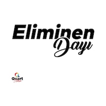 Eliminen Dayı Oto Cam Sticker Araba Sticker