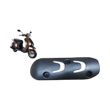 Kuba Blueberry 50cc Egzoz Muhafaza Plastiği Siyah