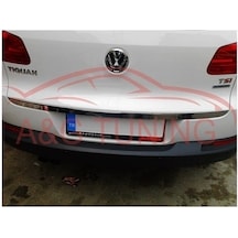 Volkswagen Tiguan Krom Bagaj Alt Çıta Formlu 2007-2015 Paslanmaz N11.477