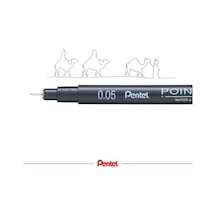 Pointliner S20p-05a, Fineliner, Siyah, Suya Dayanıklı Ve Solmaz, 0,05 Mm