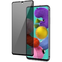 Samsung A52 Uyumlu Hayalet Ekran Gizli Tam Kaplayan Kırılmaz Cam Seramik Ekran Koruyucu Film
