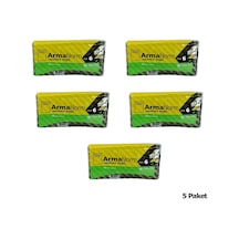 Naksan Takviyeli İnce Desenli Çizgili Siyah Çanta Poşet Torba - 6 No - 60 x 70 CM - 50 Adetlik 5 Paket