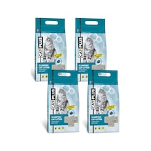 CatPlus Aktif Karbon Topaklaşan Bentonit Kedi Kumu 4 x 10 L