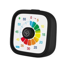 Npo Mutfak,ders,yemek İçin 60dk Analog Alarm Zamanlayıcı,pomodoro Öğrenci Motivasyon Saati Kırmızı