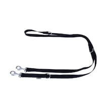 Doggie Çok Ayarlı Eğitimci Dokuma Gezdirme Siyah 2x120-190 Cm Siyah