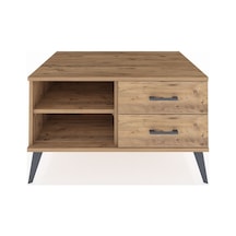 Kronos Şifonyer Tek Raflı 2 Çekmeceli 88x59x48 Çam-çam Çam