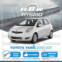 Toyota Uyumlu Yaris Ön Silecek Takımı (2006-2011) RBW Hibrit
