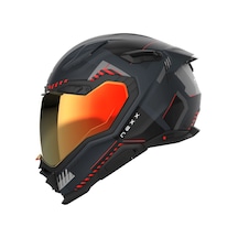 Nexx X.wst 3 Fluence Mat Gri-kırmızı Kask Kırmızı