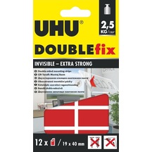 Uhu Doublefix Çift Taraflı Şeffaf Güçlü Montaj Bandı19x40 MM 45515