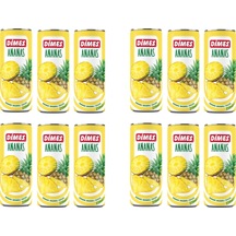 Dimes Ananas Aromalı İçecek 250 Ml X 12 Adet