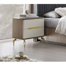 Aby Meşe - Ekru - Gold Hazal Komidin Ekru