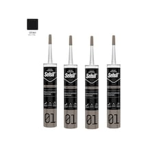 Selsil Genel Amaçlı Silikon - 280gr Beyaz 4 Adet