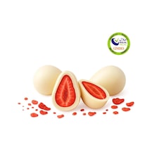 Milat Beyaz Çikolatalı Çilek Draje 250 G