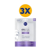 Nivea Cellular Hyaluron Filler Dolgunlaştırıcı Kolaje Kağıt Maske 3 Adet
